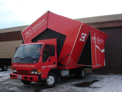 CUSTOM VEHICLE FOR PERSONAL TRAINING GOLF, BASEBALL FOOTBALL AND MUCH MORE - TRAINING ON WHEELS BY WALDOCH HEY COACH - Image 4 of 7