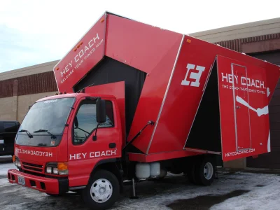CUSTOM VEHICLE FOR PERSONAL TRAINING GOLF, BASEBALL FOOTBALL AND MUCH MORE - TRAINING ON WHEELS BY WALDOCH HEY COACH - Image 7 of 7