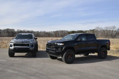 2026 WALDOCH CUSTOM CHEVY COLORADO MINI RAMPAGE DUAL IMAGES BLACK AND SILVER - 2026 CHEVY COLORADO RAMPAGE - Image 11 of 67