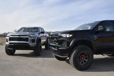 2026 WALDOCH CUSTOM CHEVY COLORADO MINI RAMPAGE DUAL IMAGES BLACK AND SILVER - 2026 CHEVY COLORADO RAMPAGE - Image 12 of 67