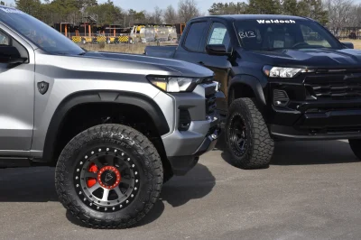 2026 WALDOCH CUSTOM CHEVY COLORADO MINI RAMPAGE DUAL IMAGES BLACK AND SILVER - 2026 CHEVY COLORADO RAMPAGE - Image 21 of 67