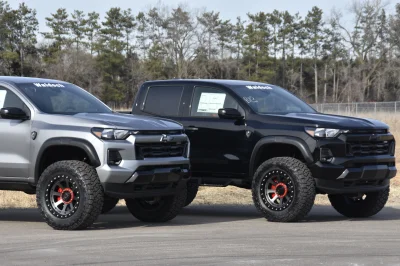 2026 WALDOCH CUSTOM CHEVY COLORADO MINI RAMPAGE DUAL IMAGES BLACK AND SILVER - 2026 CHEVY COLORADO RAMPAGE - Image 39 of 67