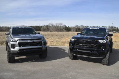 2026 WALDOCH CUSTOM CHEVY COLORADO MINI RAMPAGE DUAL IMAGES BLACK AND SILVER - 2026 CHEVY COLORADO RAMPAGE - Image 4 of 67