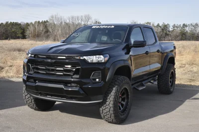 2026 WALDOCH CUSTOM CHEVY COLORADO MINI RAMPAGE DUAL IMAGES BLACK AND SILVER - 2026 CHEVY COLORADO RAMPAGE - Image 8 of 67