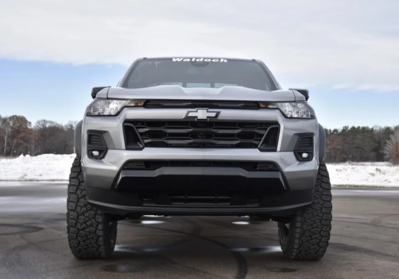 2026 Waldoch Custom Chevy Colorado Rampage - Silver by Waldoch Crafts