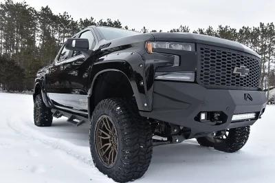 BLACK AND GOLD 1 - 2020 CHEVY SILVERADO 1500 LIFT - Image 18 of 18