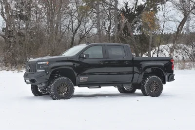BLACK AND GOLD 1 - 2020 CHEVY SILVERADO 1500 LIFT - Image 2 of 18
