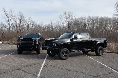 BLACK AND GOLD 2 - 2020 CHEVY SILVERADO 1500 LIFT - Image 11 of 24