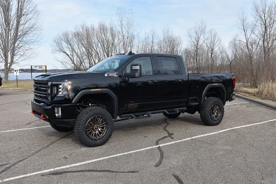 BLACK AND GOLD 2 - 2020 CHEVY SILVERADO 1500 LIFT - Image 20 of 24