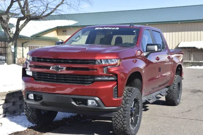 2022 CHEVROLET LIFT RED - 2022 CHEVY SILVERADO 1500 LIFT - Image 1 of 9
