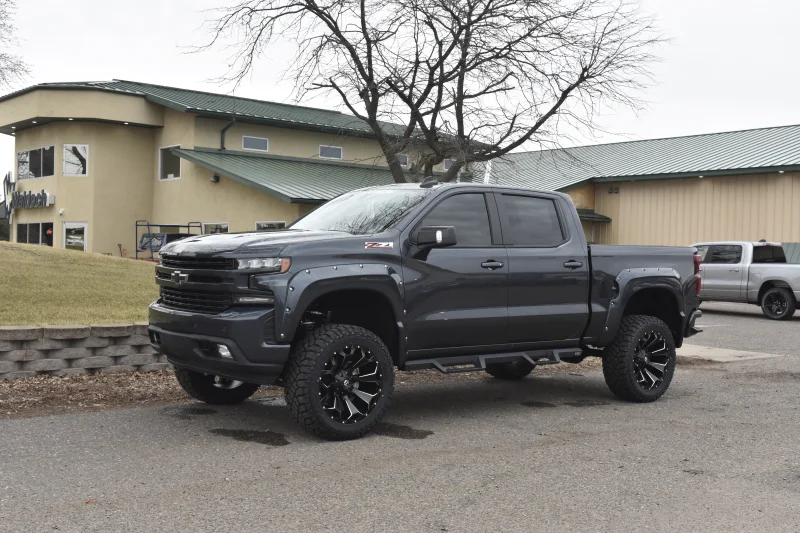 2022 Chevy 1500 Rampage Edition By Waldoch Custom Lifted GM Truck Shadow Grey by Waldoch Crafts