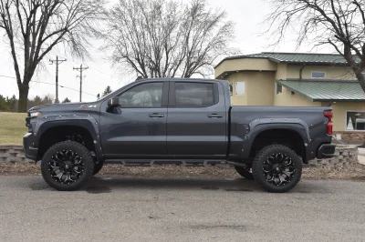 2022 CHEVY 1500 RAMPAGE EDITION BY WALDOCH CUSTOM LIFTED GM TRUCK SHADOW GREY - 2022 CHEVY SILVERADO 1500 LIFT - Image 24 of 48