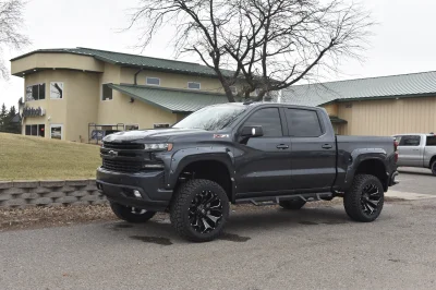 2022 CHEVY 1500 RAMPAGE EDITION BY WALDOCH CUSTOM LIFTED GM TRUCK SHADOW GREY - 2022 CHEVY SILVERADO 1500 LIFT - Image 29 of 48