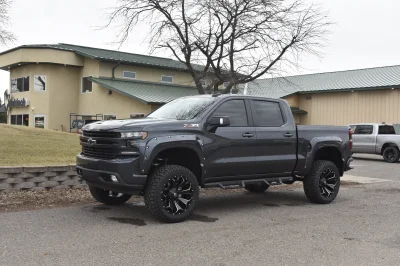 2022 CHEVY 1500 RAMPAGE EDITION BY WALDOCH CUSTOM LIFTED GM TRUCK SHADOW GREY - 2022 CHEVY SILVERADO 1500 LIFT - Image 30 of 48