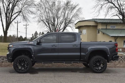 2022 CHEVY 1500 RAMPAGE EDITION BY WALDOCH CUSTOM LIFTED GM TRUCK SHADOW GREY - 2022 CHEVY SILVERADO 1500 LIFT - Image 4 of 48