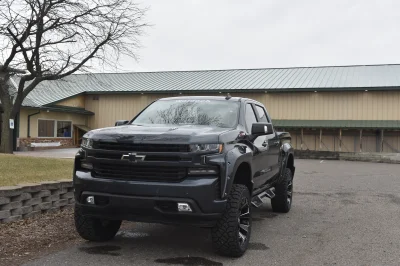 2022 CHEVY 1500 RAMPAGE EDITION BY WALDOCH CUSTOM LIFTED GM TRUCK SHADOW GREY - 2022 CHEVY SILVERADO 1500 LIFT - Image 40 of 48