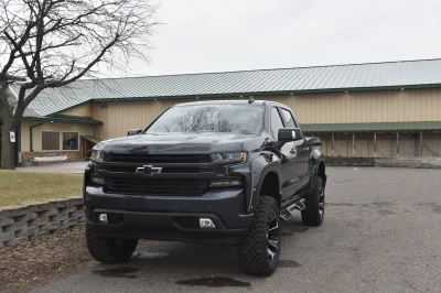 2022 CHEVY 1500 RAMPAGE EDITION BY WALDOCH CUSTOM LIFTED GM TRUCK SHADOW GREY - 2022 CHEVY SILVERADO 1500 LIFT - Image 45 of 48