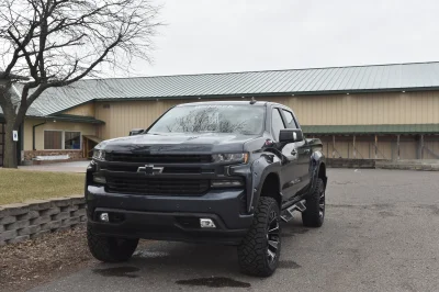 2022 CHEVY 1500 RAMPAGE EDITION BY WALDOCH CUSTOM LIFTED GM TRUCK SHADOW GREY - 2022 CHEVY SILVERADO 1500 LIFT - Image 46 of 48