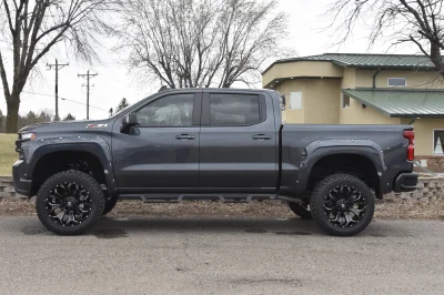 2022 CHEVY 1500 RAMPAGE EDITION BY WALDOCH CUSTOM LIFTED GM TRUCK SHADOW GREY - 2022 CHEVY SILVERADO 1500 LIFT - Image 7 of 48