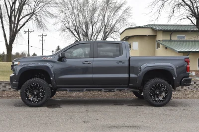 2022 CHEVY 1500 RAMPAGE EDITION BY WALDOCH CUSTOM LIFTED GM TRUCK SHADOW GREY - 2022 CHEVY SILVERADO 1500 LIFT - Image 10 of 48