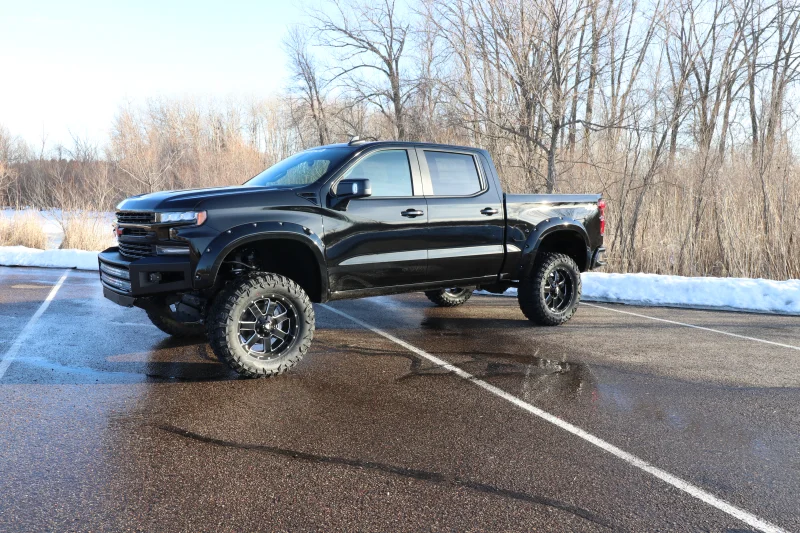 2022 Chevy 1500 Black Rampage By Waldoch Custom Truck Interior & Bumper by Waldoch Crafts