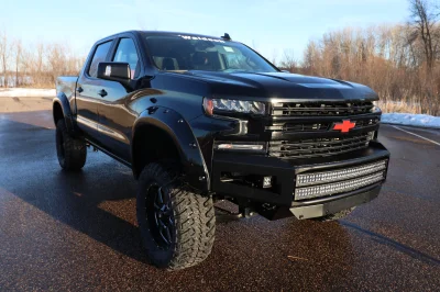 2022 CHEVY 1500 BLACK RAMPAGE BY WALDOCH CUSTOM TRUCK INTERIOR & BUMPER - 2022 CHEVY SILVERADO 1500 RAMPAGE - Image 197 of 212