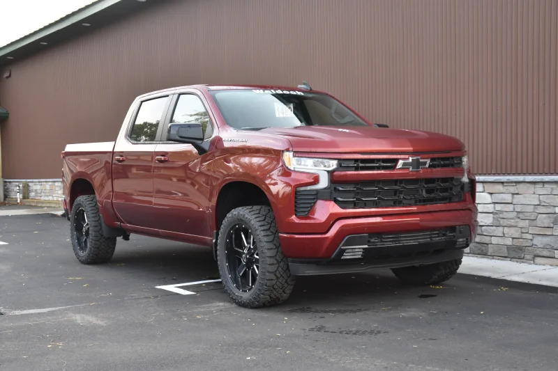 2023 Red Chevy LEVEL Package By Waldoch - Custom GM Truck by Waldoch Crafts