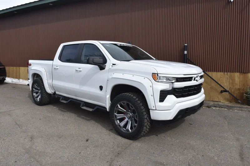 2023 Chevy M80X Edition By Waldoch White - Custom Chev Truck by Waldoch Crafts