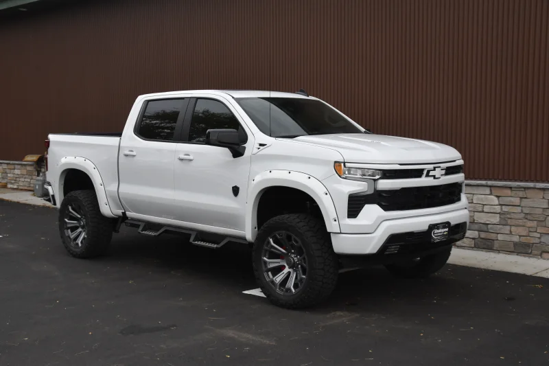 2023 Chevy 1500 Rampage Edition White Truck By Waldoch by Waldoch Crafts