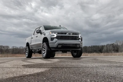 CHEV 1500 CUSTOM TRUCK 6" LIFT 35" TIRES WITH 22" WHEELS LIFT PACKAGE BY WALDOCH WITH FACTORY WARRANTY - 2025 CHEVY SILVERADO 1500 LIFT - Image 3 of 24