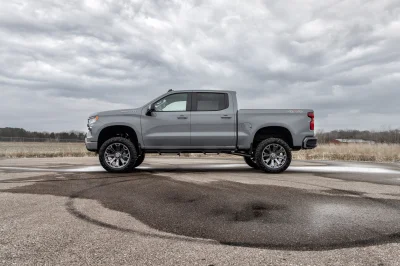 CHEV 1500 CUSTOM TRUCK 6" LIFT 35" TIRES WITH 22" WHEELS LIFT PACKAGE BY WALDOCH WITH FACTORY WARRANTY - 2025 CHEVY SILVERADO 1500 LIFT - Image 4 of 24