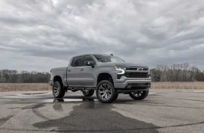 CHEV 1500 CUSTOM TRUCK 6" LIFT 35" TIRES WITH 22" WHEELS LIFT PACKAGE BY WALDOCH WITH FACTORY WARRANTY - 2025 CHEVY SILVERADO 1500 LIFT - Image 5 of 24