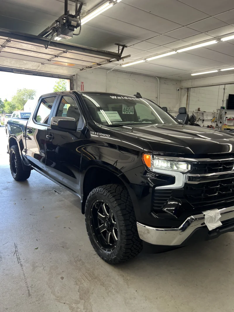 Custom Black Chevy Silverado 1500 LEVEL Package Built By Waldoch the best around by Waldoch Crafts
