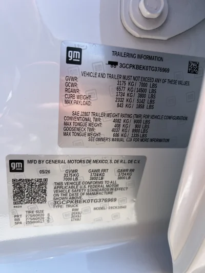 CUSTOM CHEVY SILVERADO 1500 LEVEL PACKAGE BUILT BY WALDOCH - 2026 CHEVY SILVERADO 1500 LEVEL - Image 15 of 16