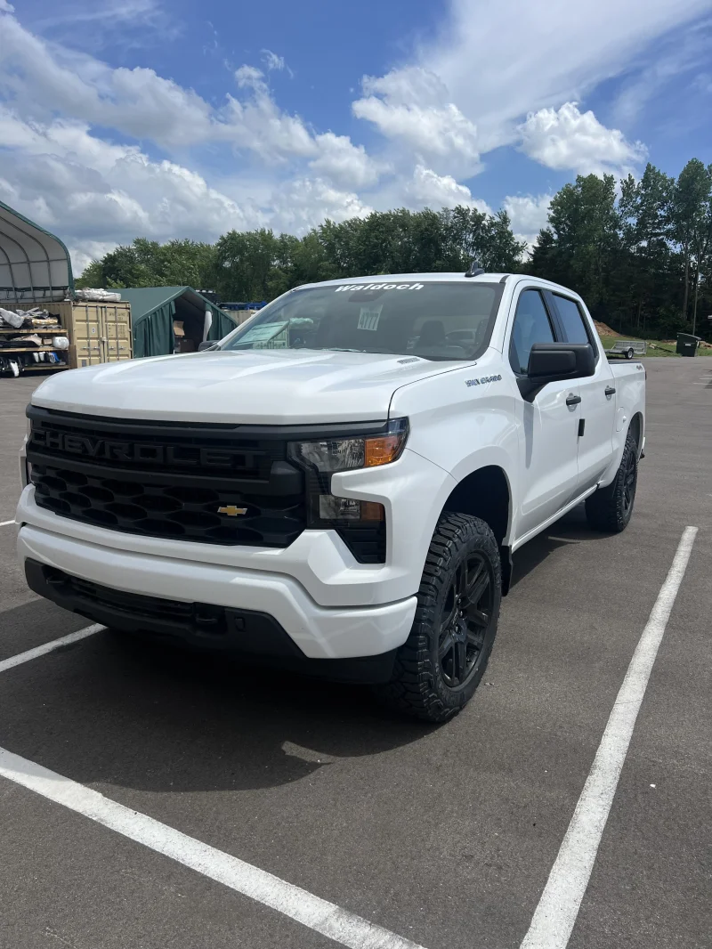 2026 Chevy Silverado 1500 - Level  Package - Summit White (GAZ) by Waldoch Crafts