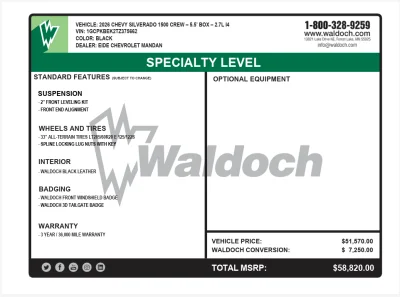2026 CHEVY SILVERADO 1500  LEVEL  PACKAGE - BLACK (GBA) - 2026 CHEVY SILVERADO 1500 LEVEL - Image 22 of 22