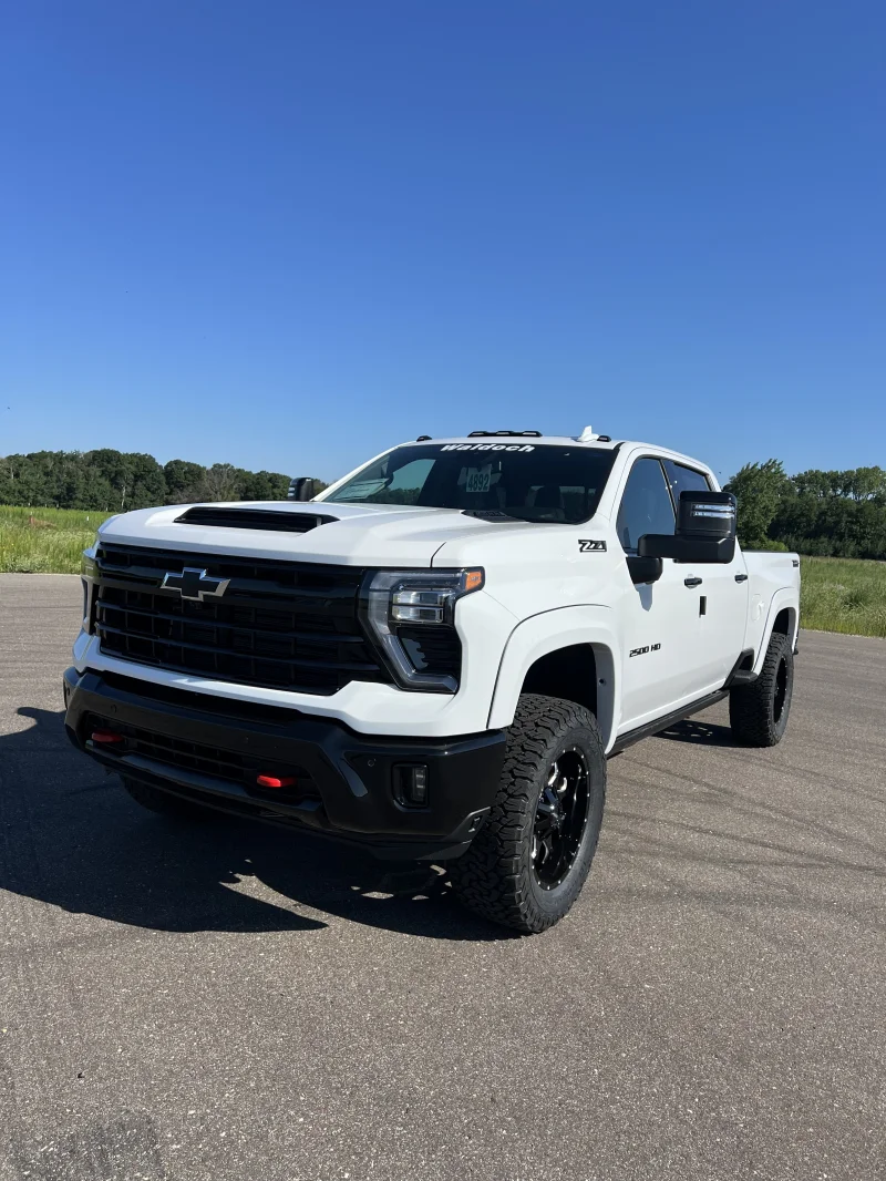 2026 Chevy Silverado 2500 - Level Package - Summit White (GAZ) by Waldoch Crafts