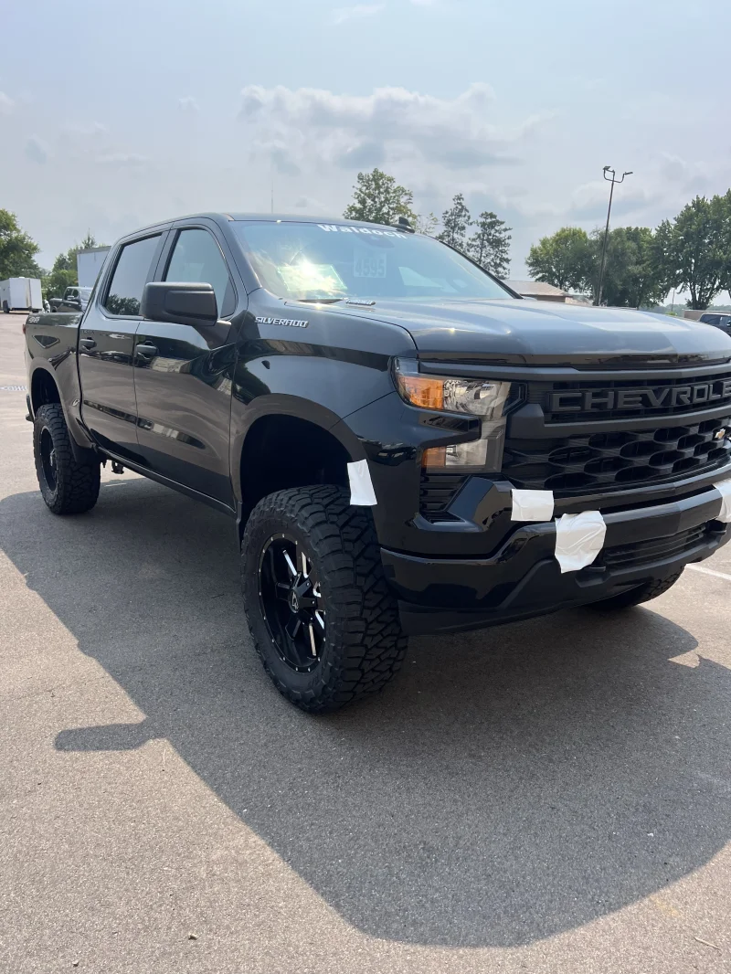 2026 Chevy Silverado 1500 - Lift Package - Black (GBA) by Waldoch Crafts