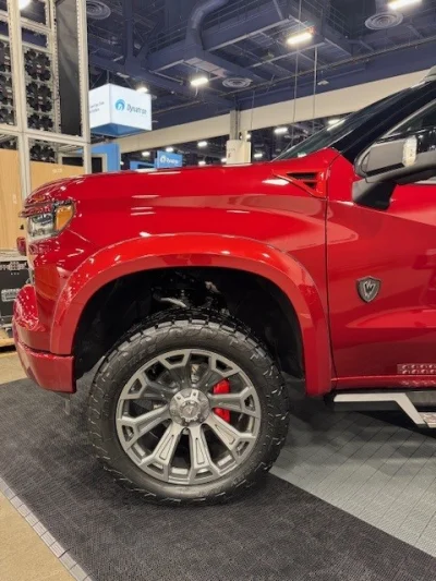 2026 CHEVY 1500 CREW CAB M80X EDITION BY WALDOCH RUBY RED CUSTOM GM TRUCK - 2026 CHEVY SILVERADO 1500 M80X - Image 4 of 7