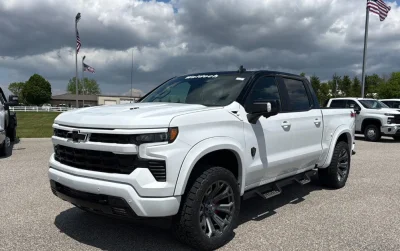 CUSTOM CHEVY 1500 M80X BY WALDOCH EDITION FULL FACTORY WARRANTY 35" OFF ROAD TIRES TUXEDO TOP - 2026 CHEVY SILVERADO 1500 M80X - Image 1 of 5