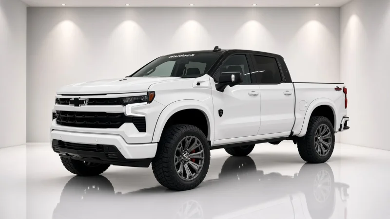 2026 CHEVY SILVERADO RAMPAGE PACKAGE WITH TUXEDO TOP by Waldoch Crafts