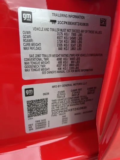 2026 CHEVY SILVERADO 1500 - LIFT PACKAGE - RED HOT (G7C) - 2026 CHEVY SILVERADO 1500 - Image 15 of 15