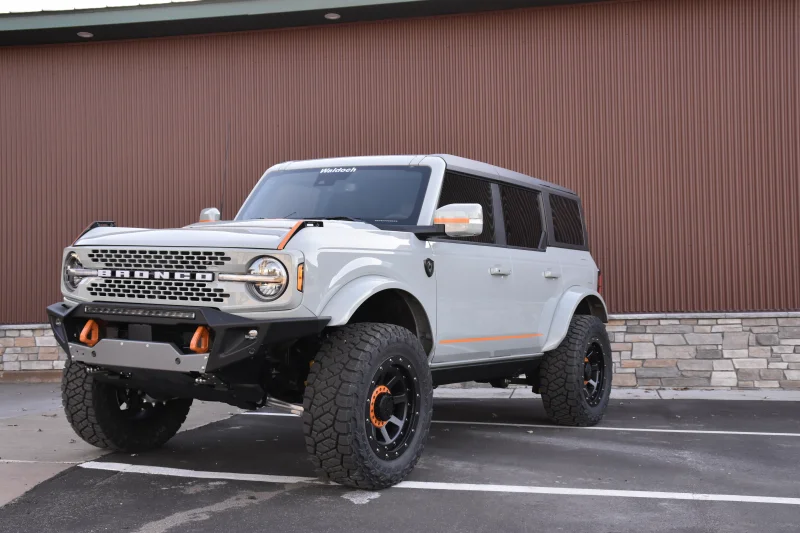 Waldoch Ford Bronco MAX Edition Custom Lifted Bronco Orange Leather by Waldoch Crafts