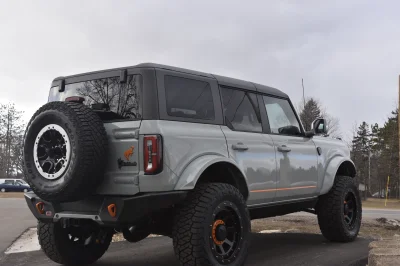 WALDOCH FORD BRONCO MAX EDITION CUSTOM LIFTED BRONCO ORANGE LEATHER - 2024 FORD BRONCO MAX - Image 3 of 24