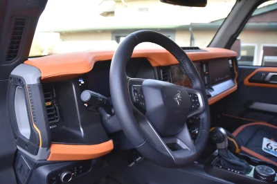 WALDOCH FORD BRONCO MAX EDITION CUSTOM LIFTED BRONCO ORANGE LEATHER - 2024 FORD BRONCO MAX - Image 20 of 24