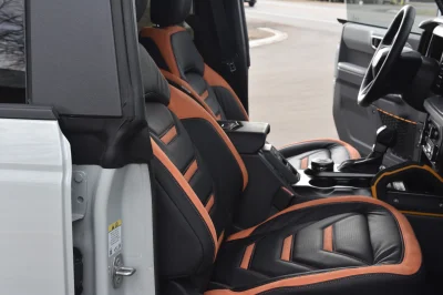 WALDOCH FORD BRONCO MAX EDITION CUSTOM LIFTED BRONCO ORANGE LEATHER - 2024 FORD BRONCO MAX - Image 7 of 24