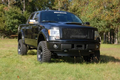 BLACK KNIGHT F150 - 2015 FORD F-150 CUSTOM - Image 10 of 51