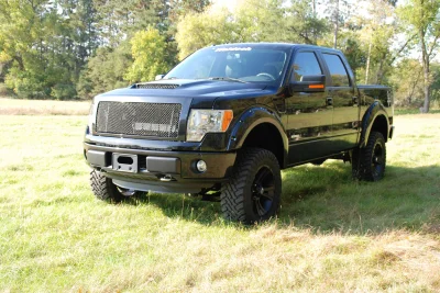 BLACK KNIGHT F150 - 2015 FORD F-150 CUSTOM - Image 14 of 51
