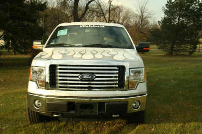 CUSTOM PAINT - 2015 FORD F-150 CUSTOM - Image 11 of 19