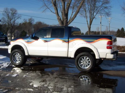 CUSTOM PAINT - 2015 FORD F-150 CUSTOM - Image 2 of 19